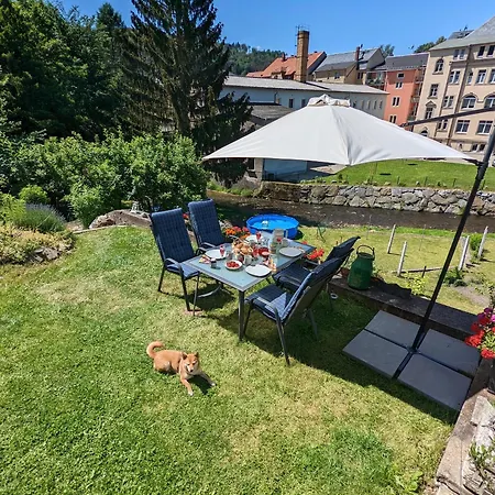 アパート Zi2 - Urlaubsmagie - Flussblickwohnung Mit Pool& Sauna *