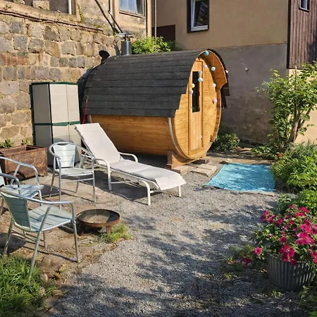 Urlaubsmagie - Muehlrad - Sauna & Saisonaler Pool Sebnitz