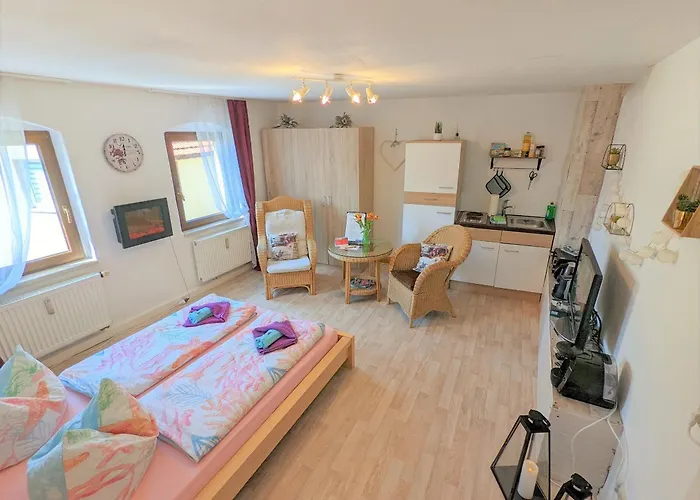 Zi2 - Urlaubsmagie - Flussblickwohnung Mit Pool& Sauna Apartment Sebnitz