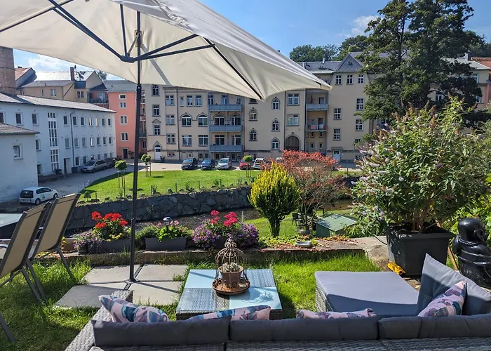 Zi2 - Urlaubsmagie - Flussblickwohnung Mit Pool& Sauna *