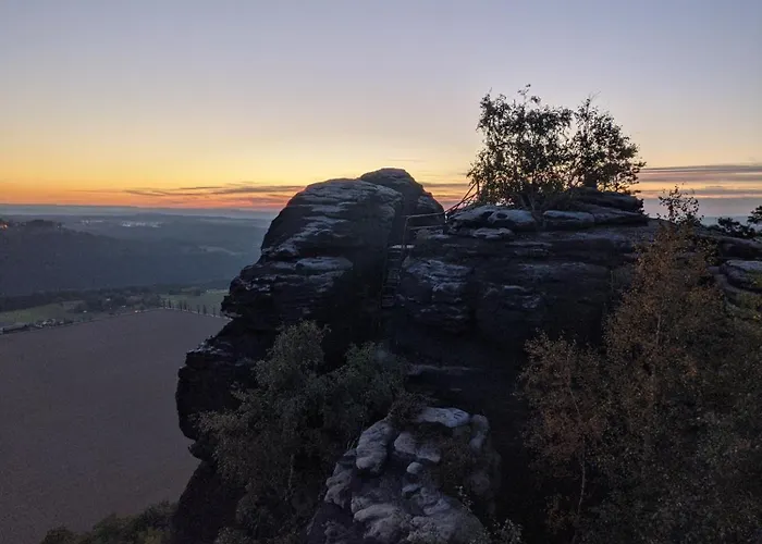 Zi2 - Urlaubsmagie - Flussblickwohnung Mit Pool& Sauna * Sebnitz